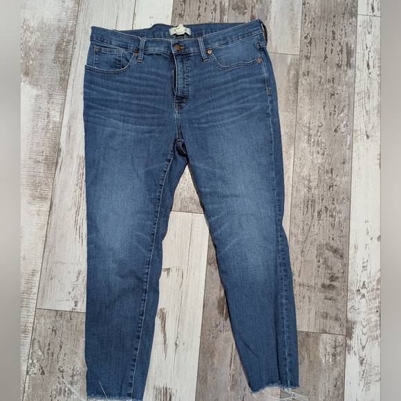 Madewell 8" Skinny Jeans Size 32‎ - Picture 1 of 5